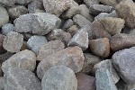 Loose loads of fieldstone